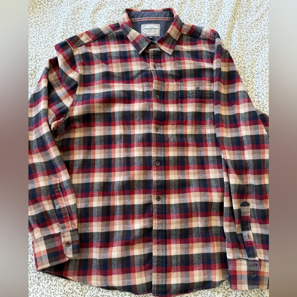 Flag and anthem flannel
